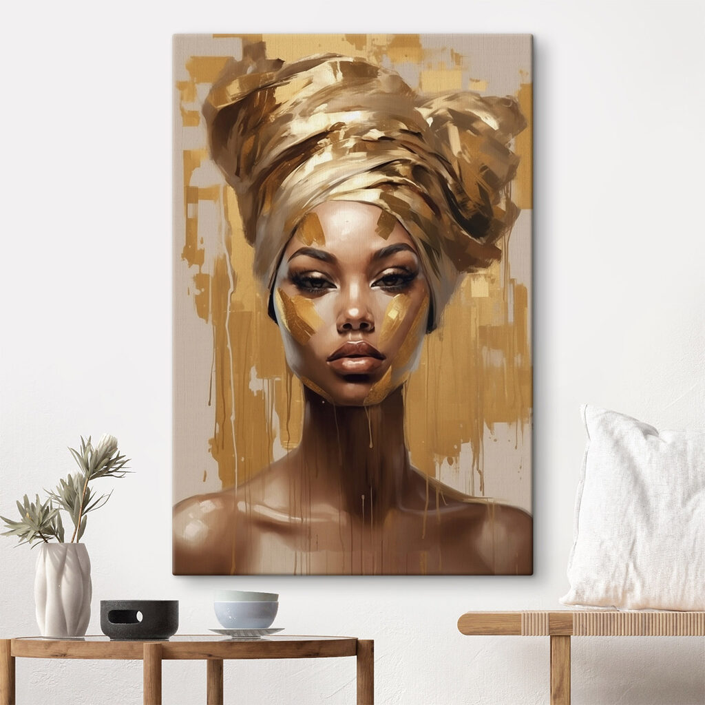 Captivating beauty in unique style