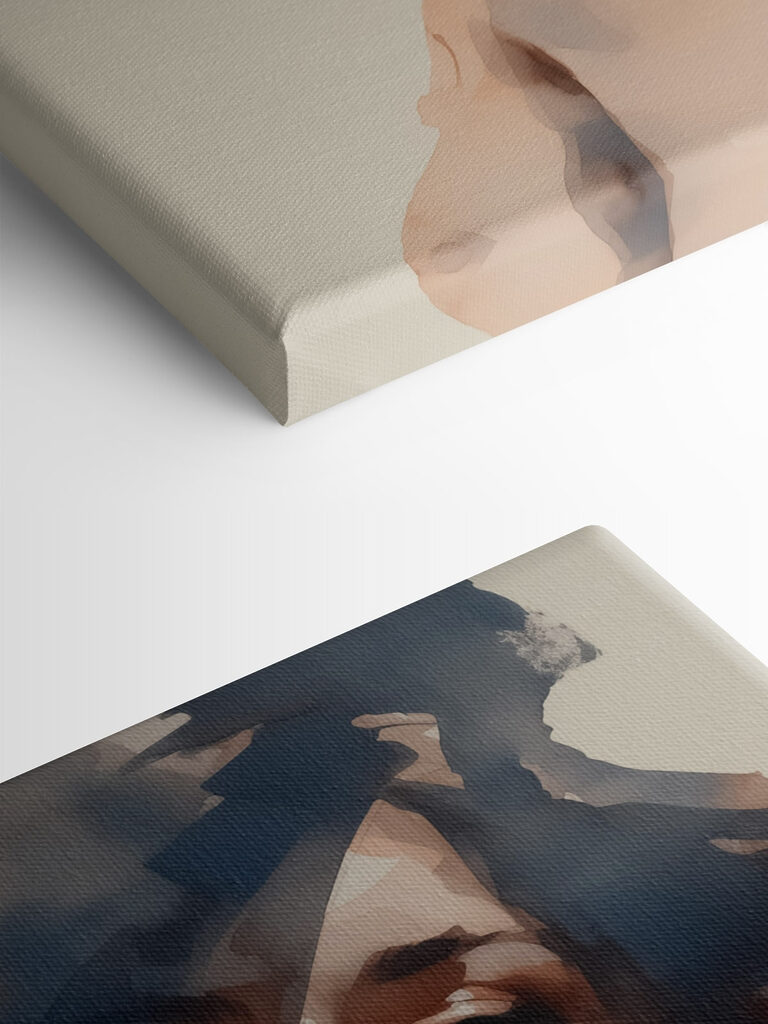 Woman with her hair blowing in the wind Woman with her hair blowing in the wind