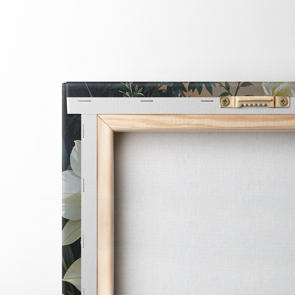 Painting of flowers in a vase