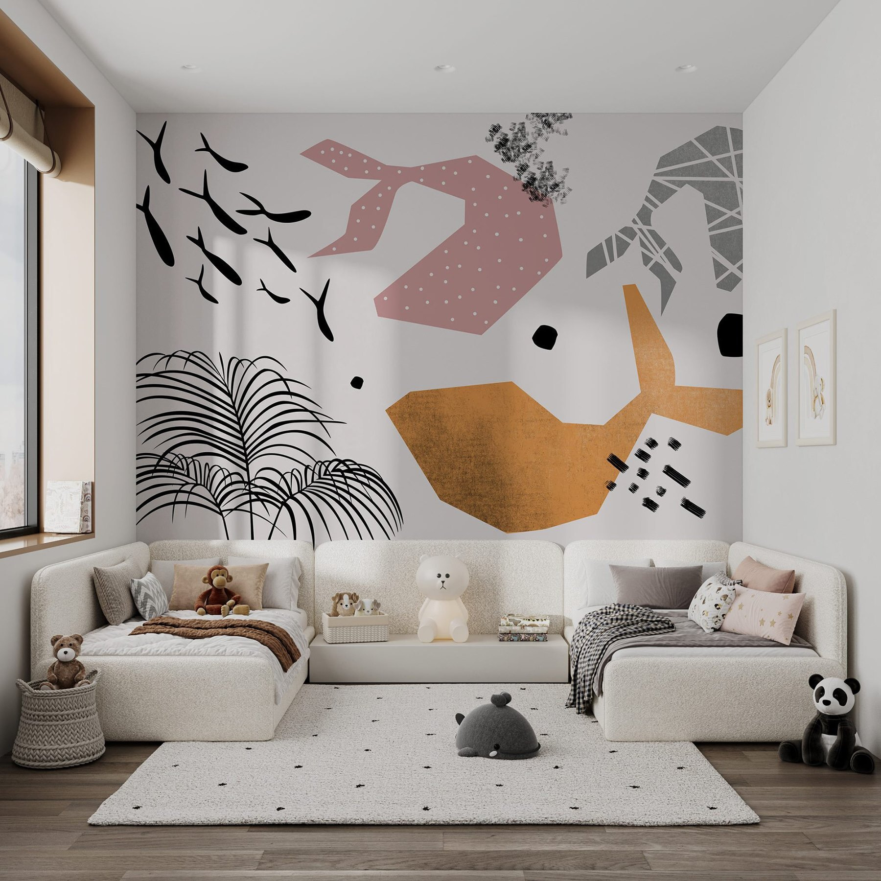 Group of different shapes and colors