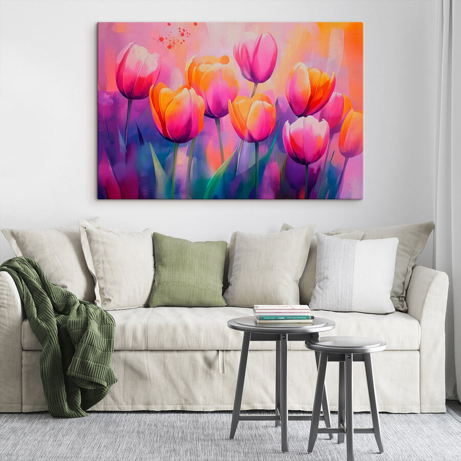 Tulipánok festése