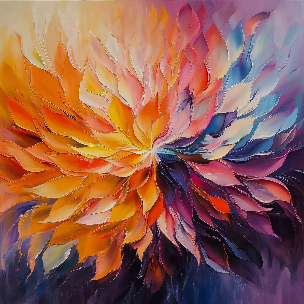 Painting of a flower