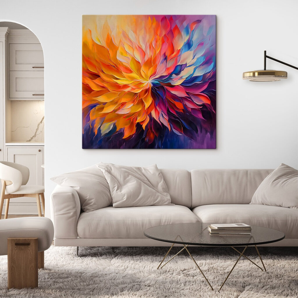 Painting of a flower