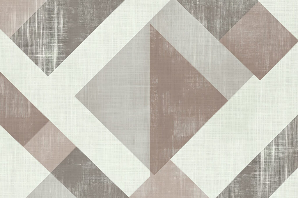 Absztrakt geometriai mintázat tompa tónusokban Absztrakt geometriai mintázat tompa tónusokban
