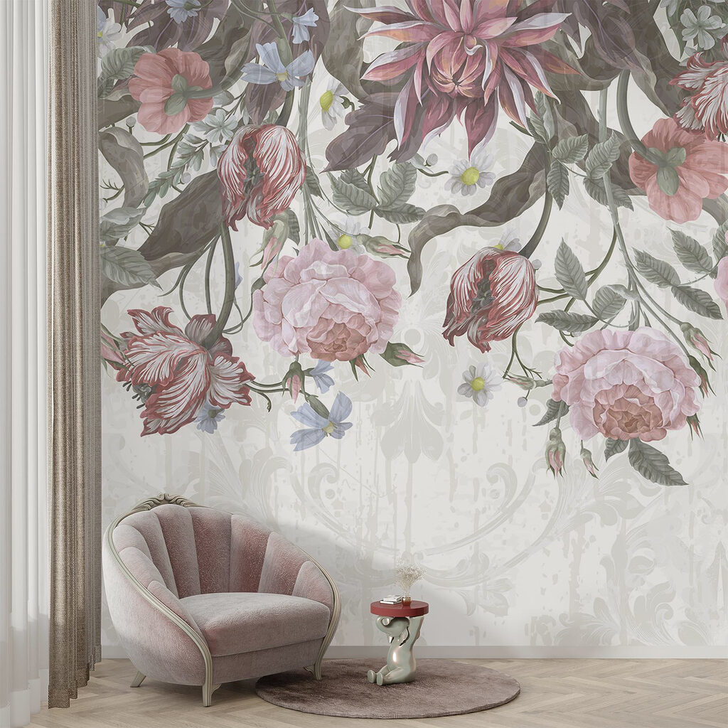 Delicate blooms in soft hues Delicate blooms in soft hues