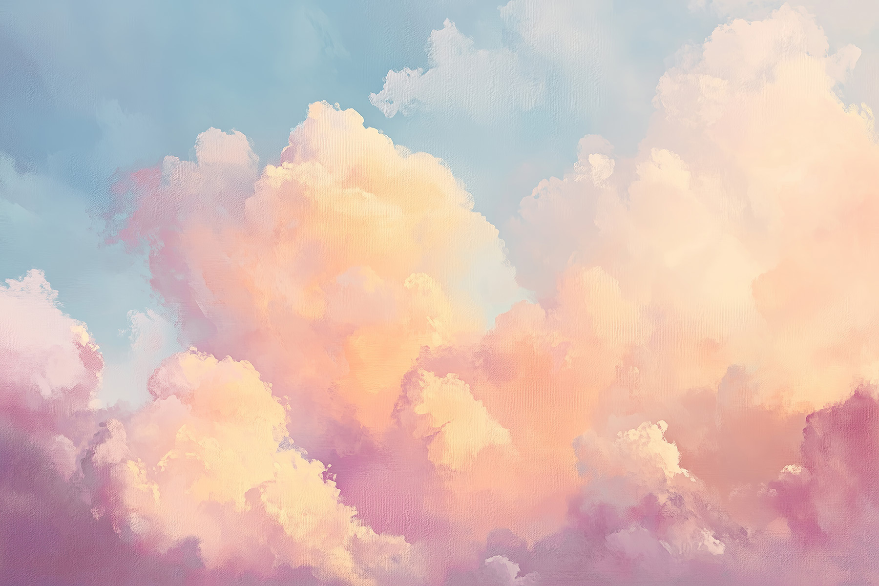 Colorful clouds in the sky Colorful clouds in the sky