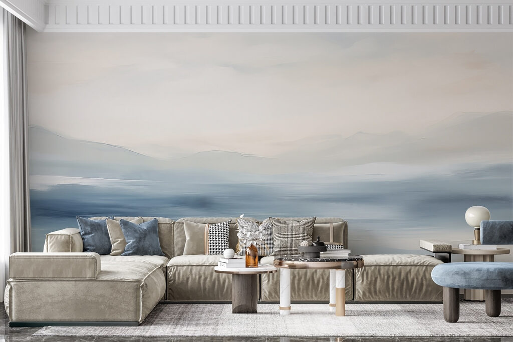 Water with a cloudy sky Water with a cloudy sky