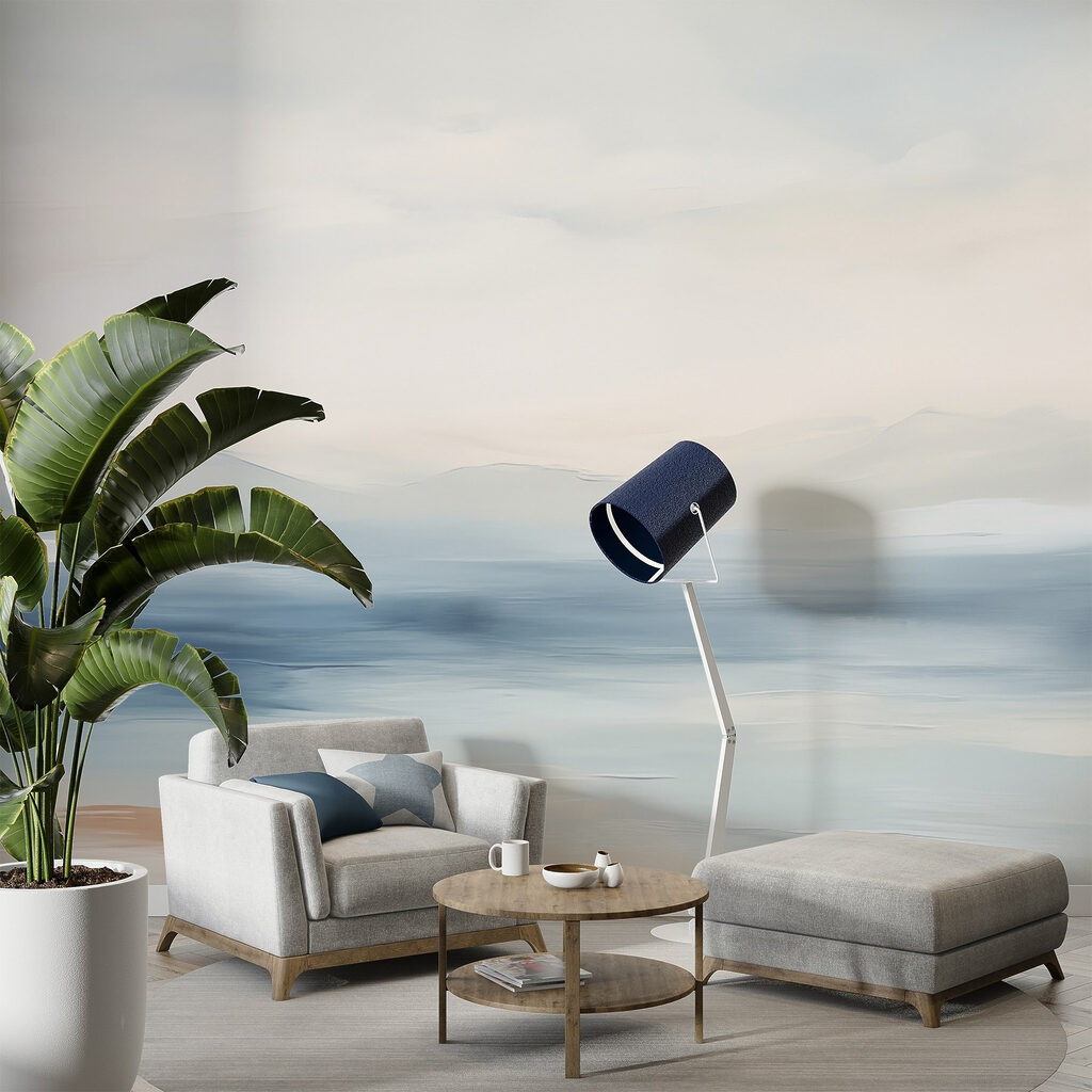 Water with a cloudy sky Water with a cloudy sky