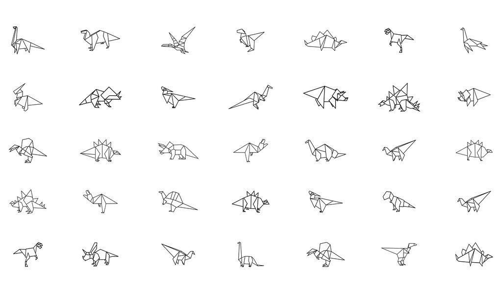 Origami állatok gyűjteménye Origami állatok gyűjteménye