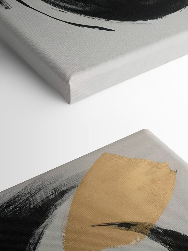 Dynamic interplay of black and white