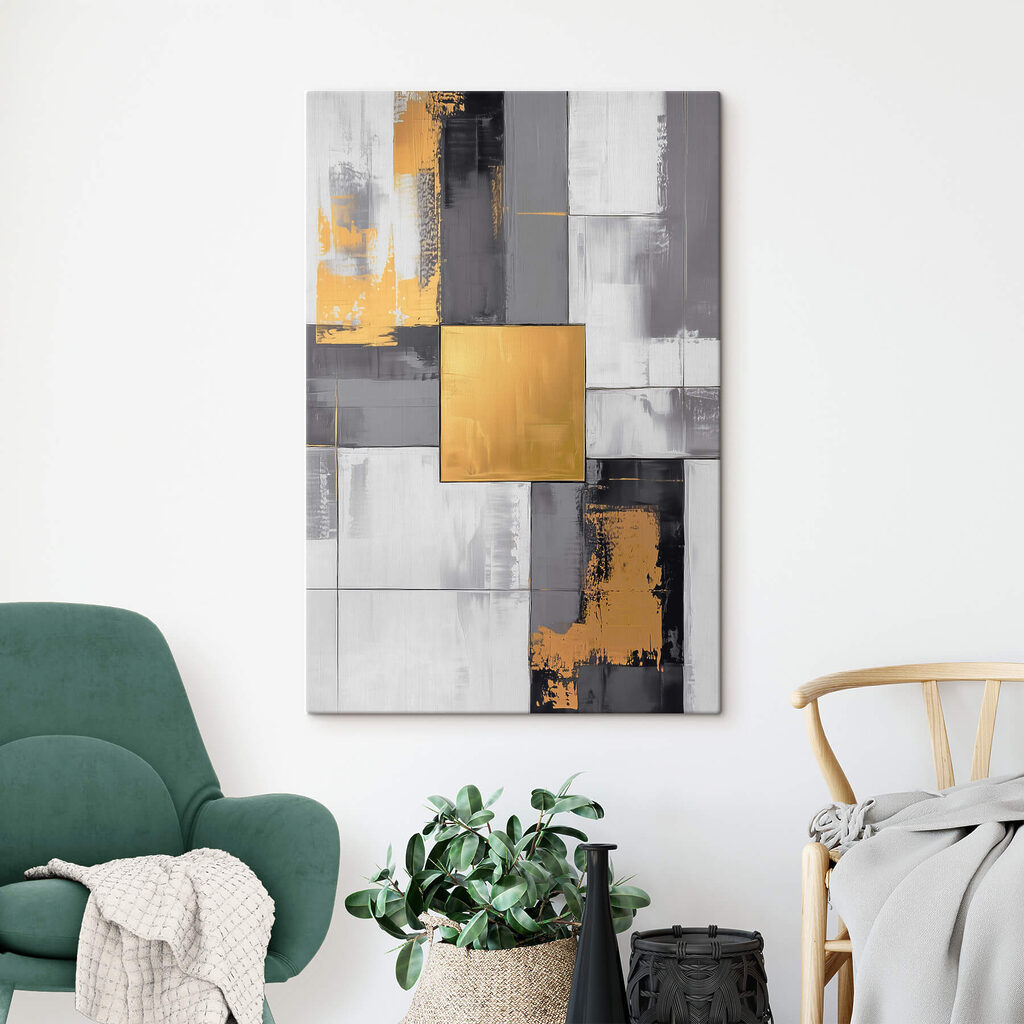 Abstract elegance in neutral tones Abstract elegance in neutral tones