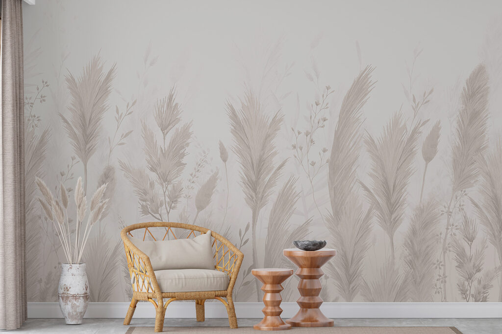 Graceful foliage in soft hues