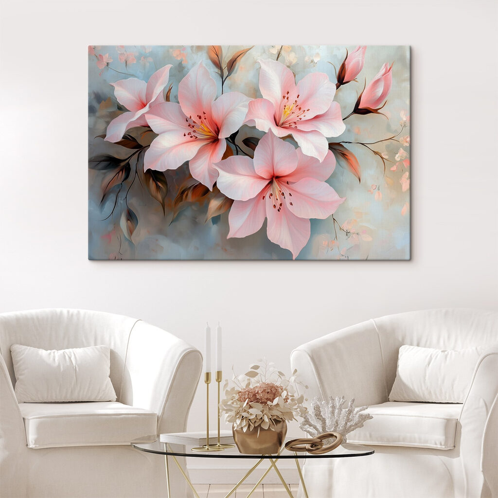 Group of pink flowers