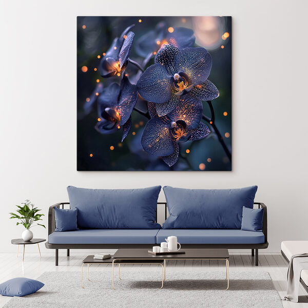 Elegáns orchideák lágy környezetben Elegáns orchideák lágy környezetben