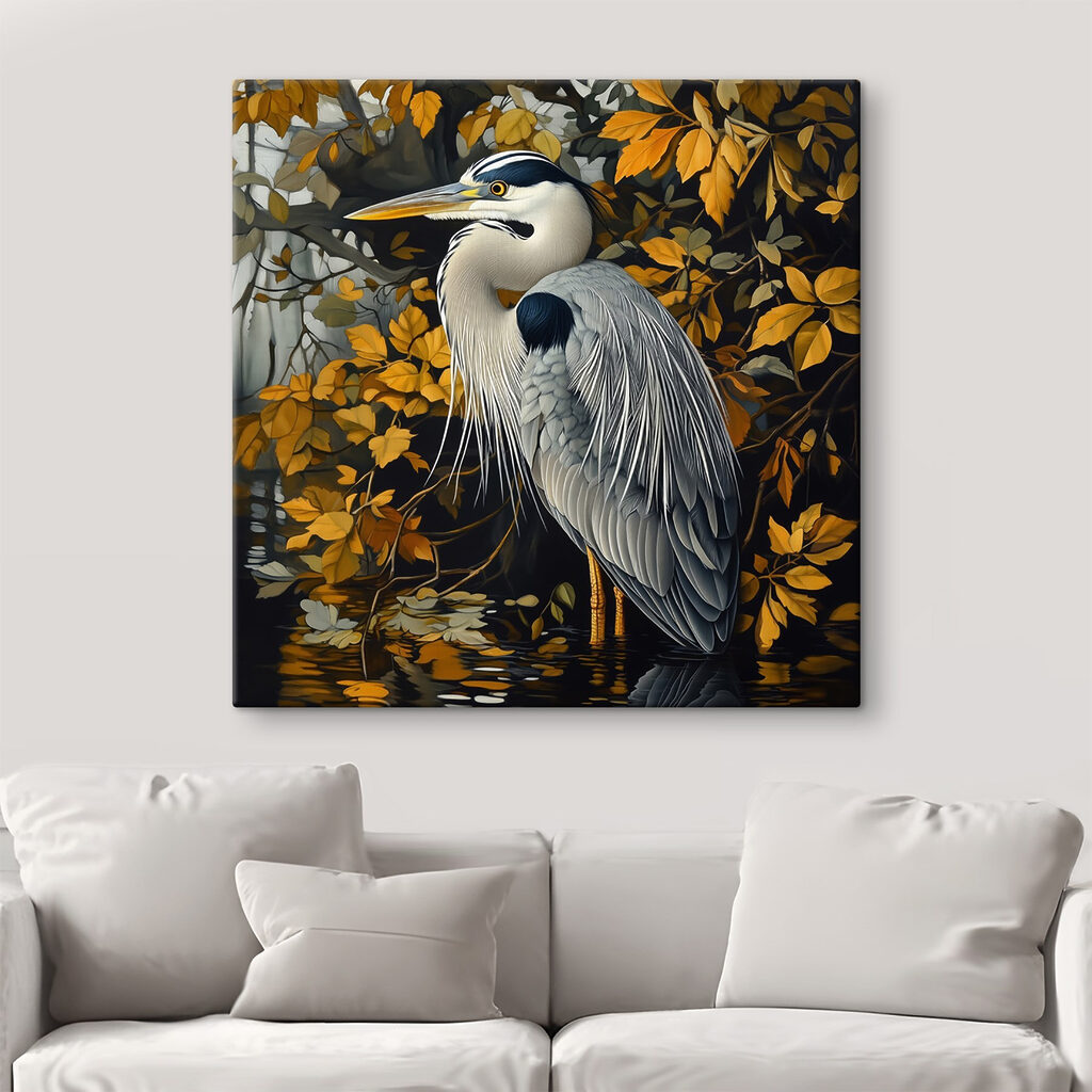 Bird standing in water