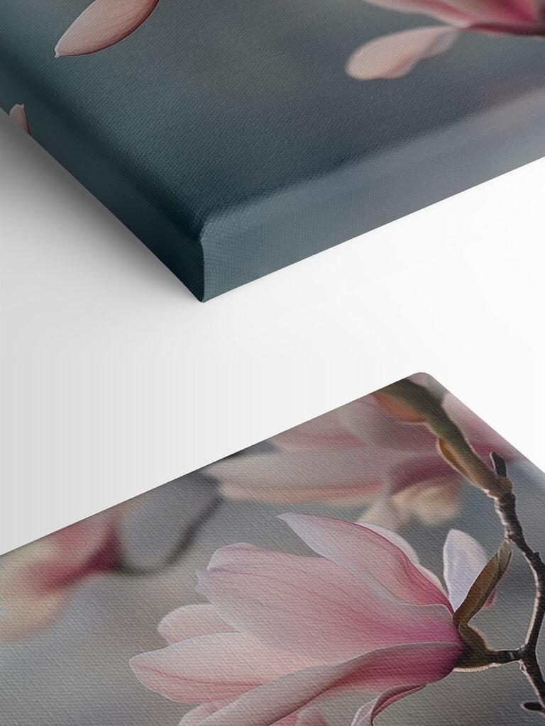 Delicate petals in soft hues