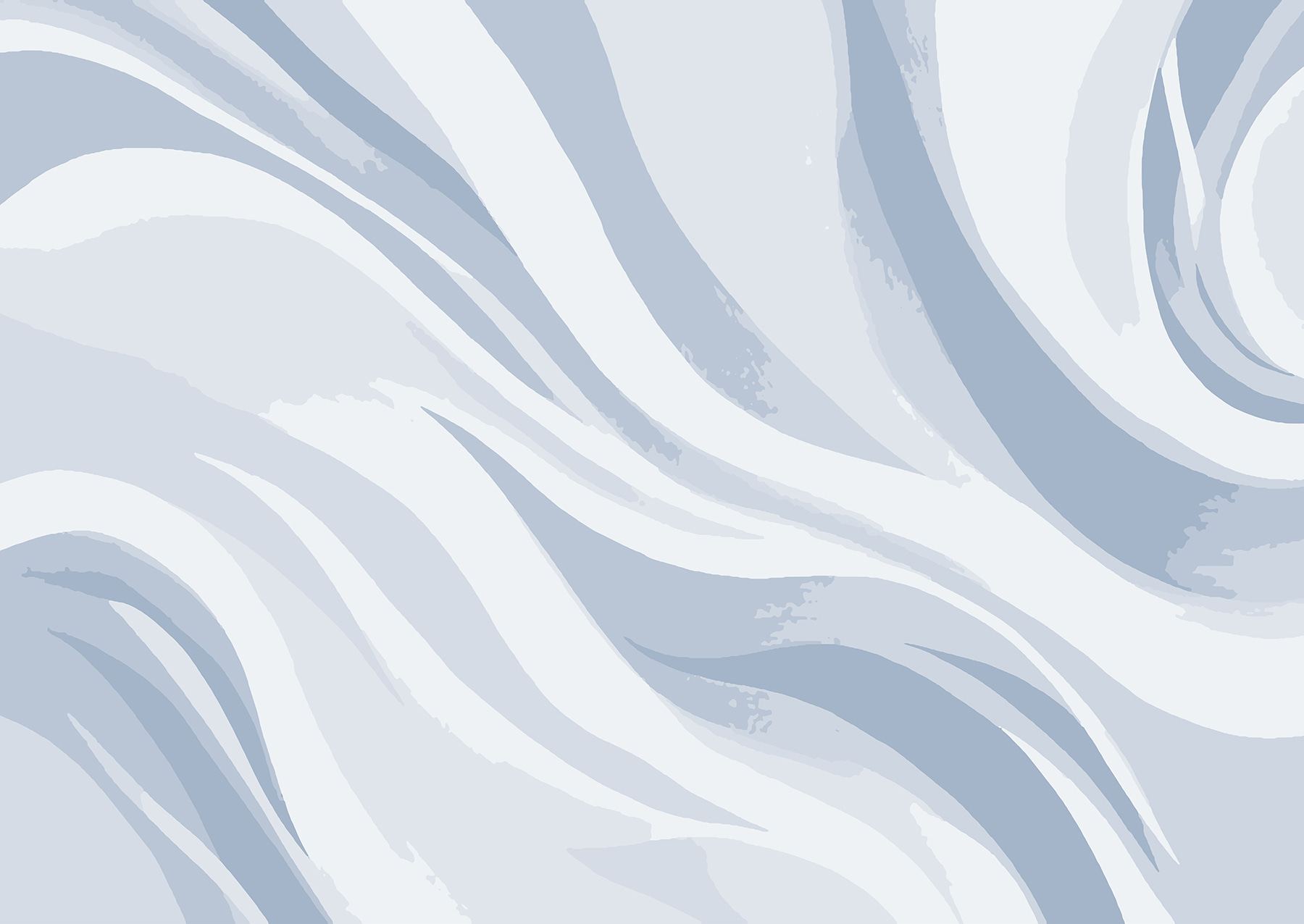 White and blue wavy pattern