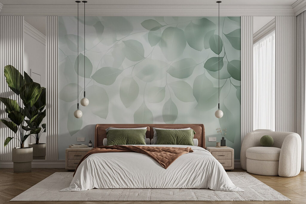 Gentle leaves in soft light