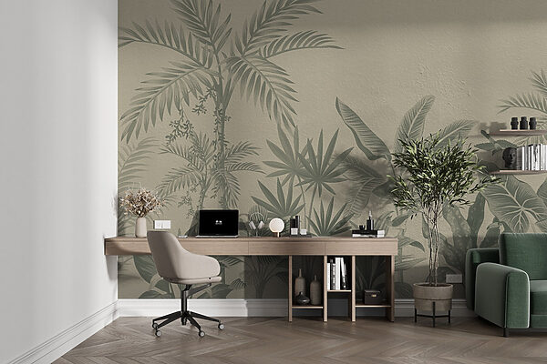 Wall murals Wallpaper with plants on it Wall murals Wallpaper with plants on it