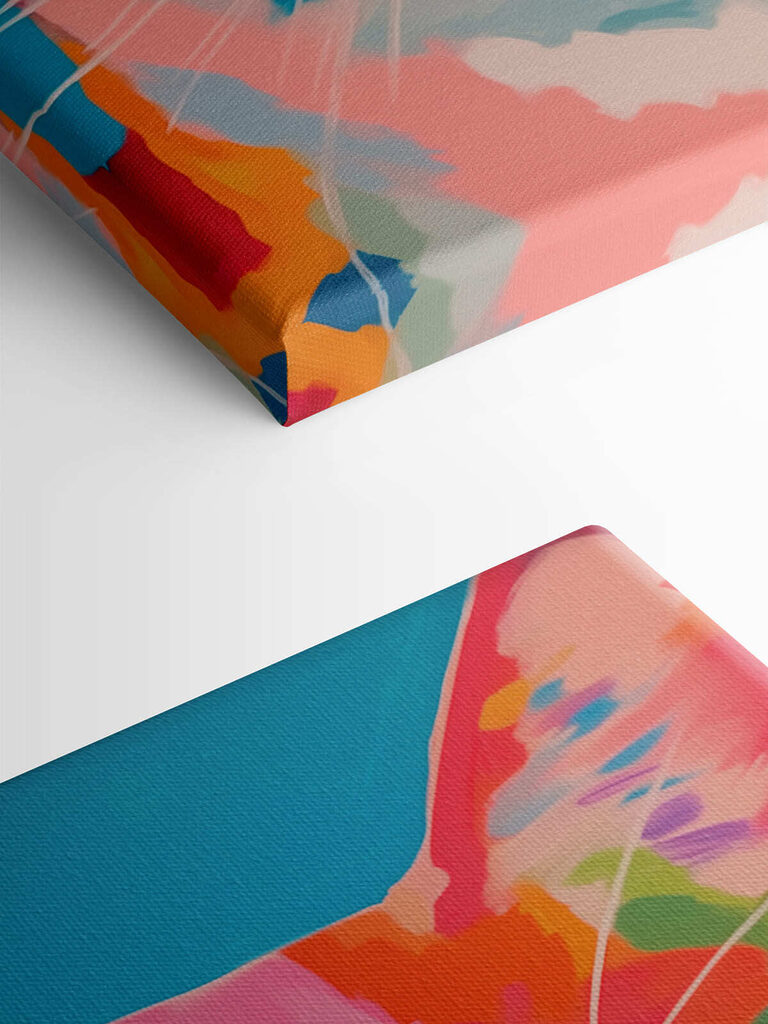 Colorful cat painting Colorful cat painting