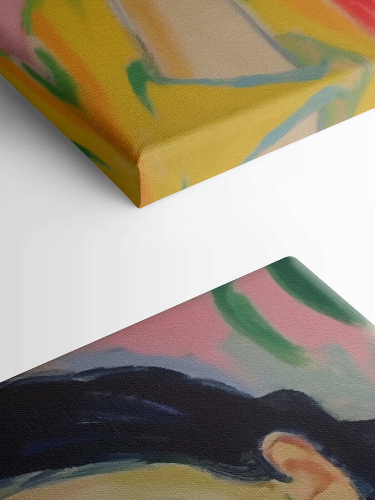 Painting of a woman sleeping Painting of a woman sleeping