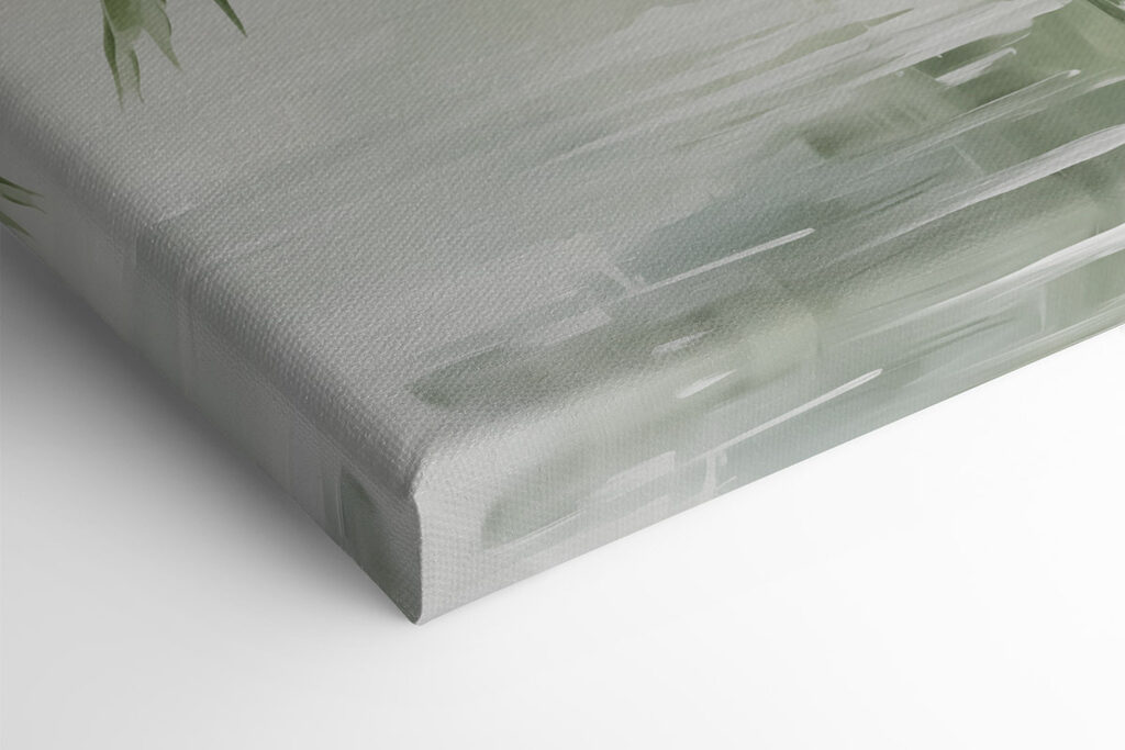 Painting of a bamboo tree