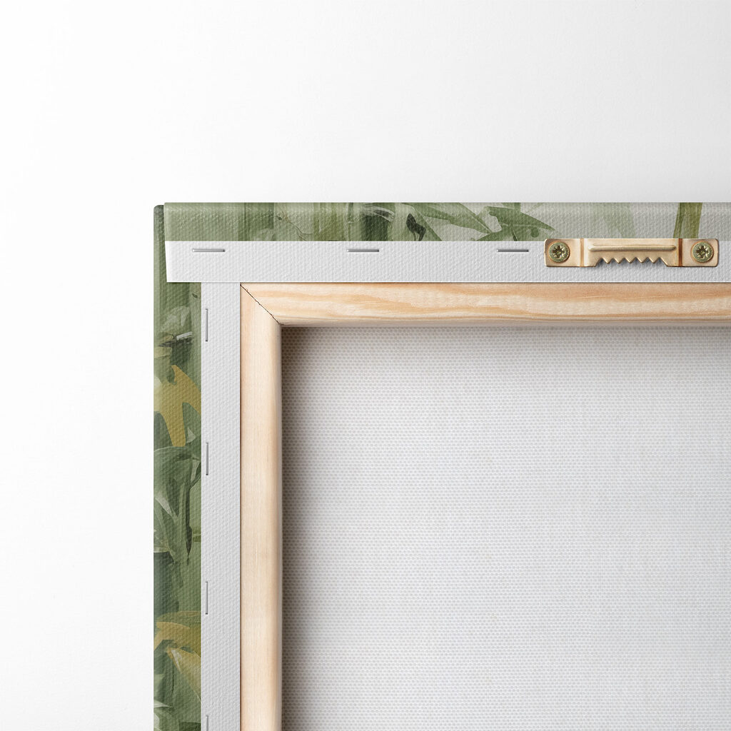 Painting of a bamboo tree