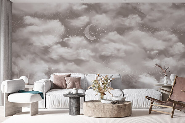 Moon in the sky