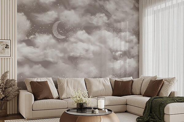 Moon in the sky