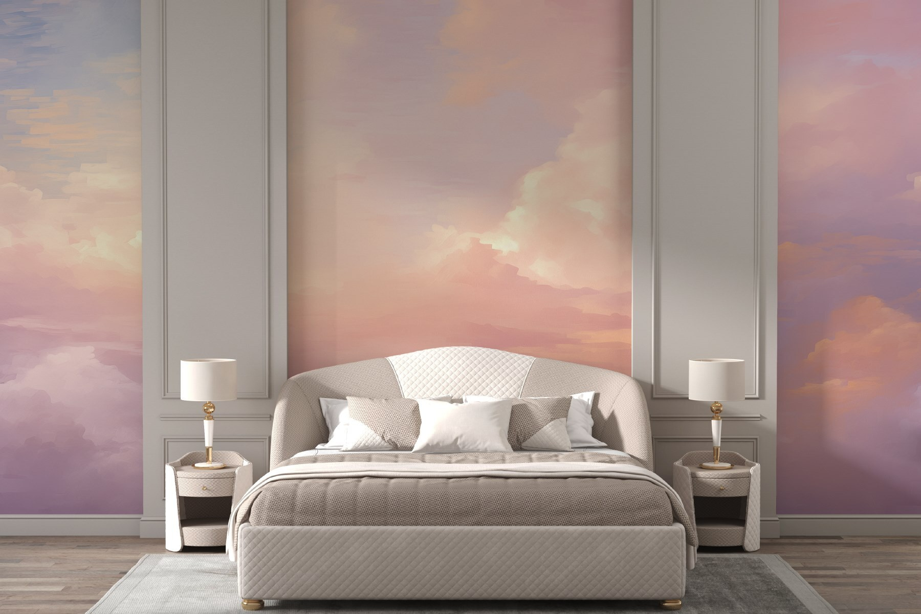 Sky with clouds in the sky