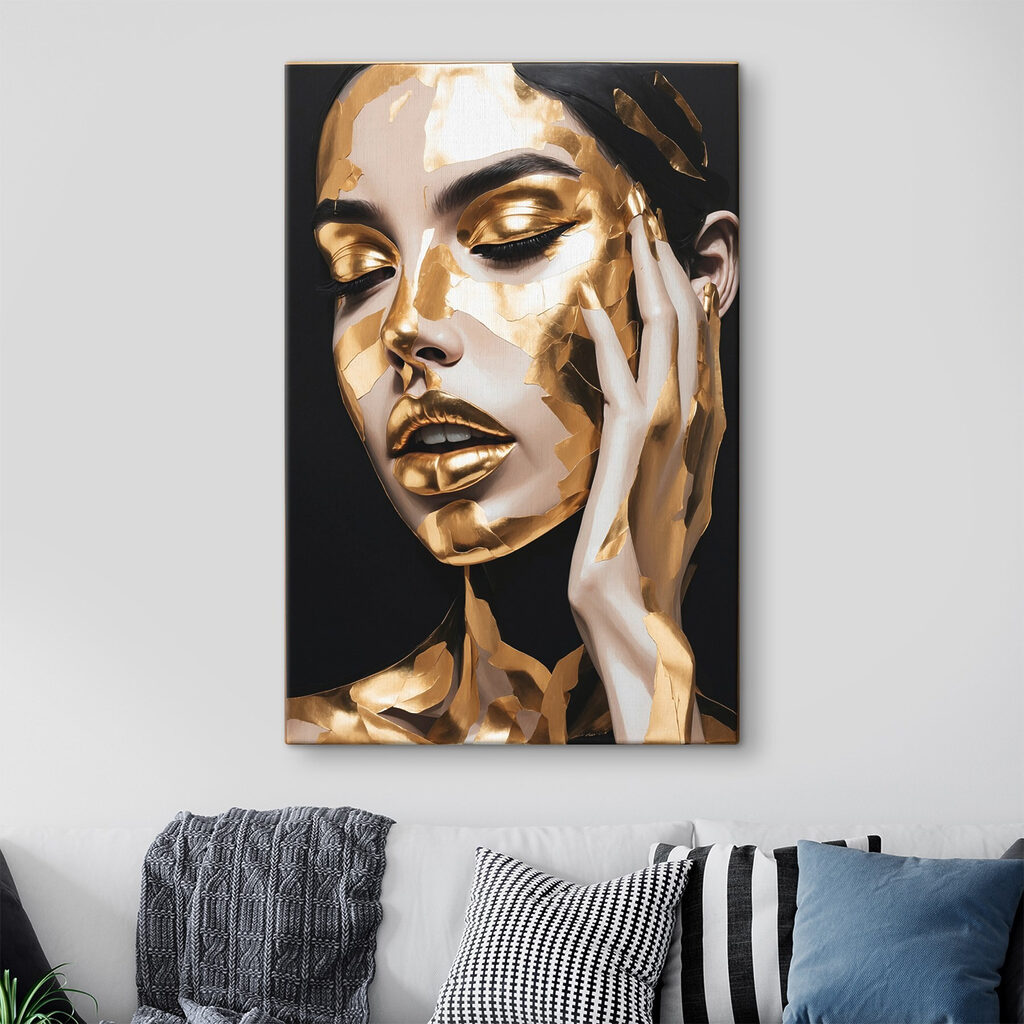 Ethereal beauty in textured art