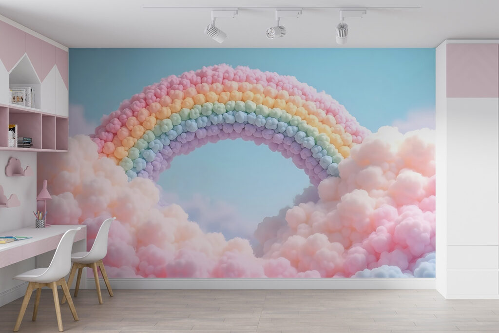 Rainbow made of clouds Rainbow made of clouds