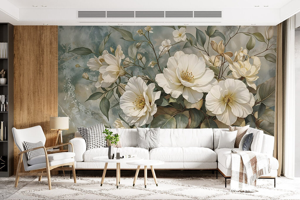 Delicate blooms against a soft backdrop Delicate blooms against a soft backdrop