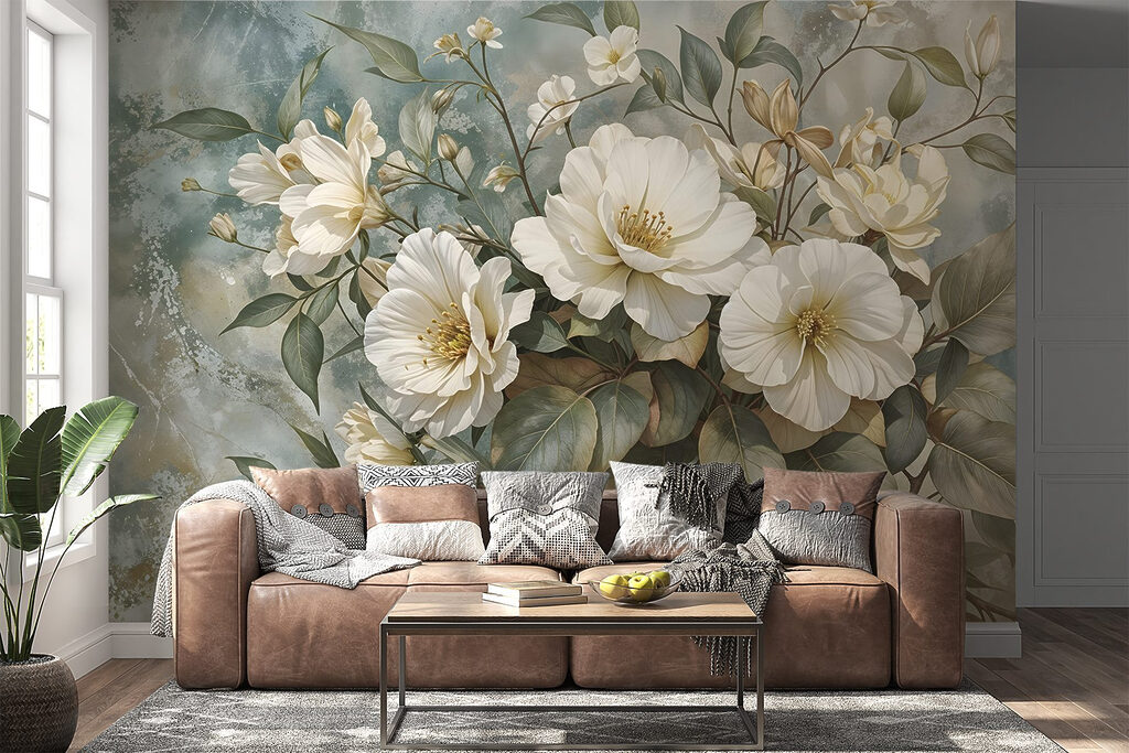 Delicate blooms against a soft backdrop Delicate blooms against a soft backdrop