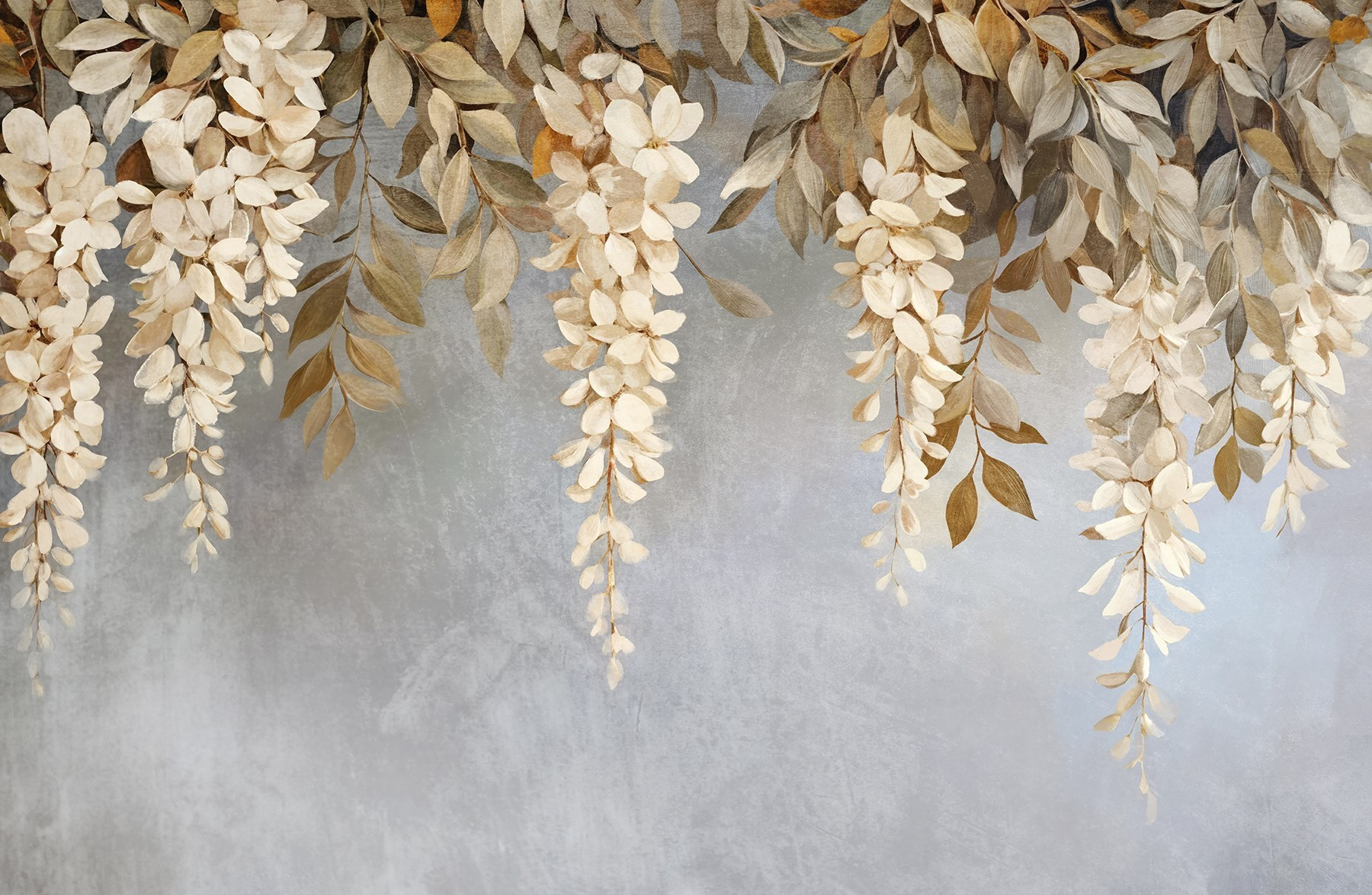 Delicate leaves cascade beautifully down