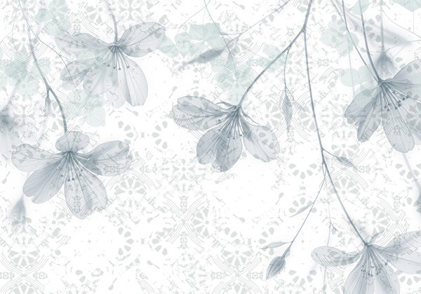 Delicate blooms on a soft background