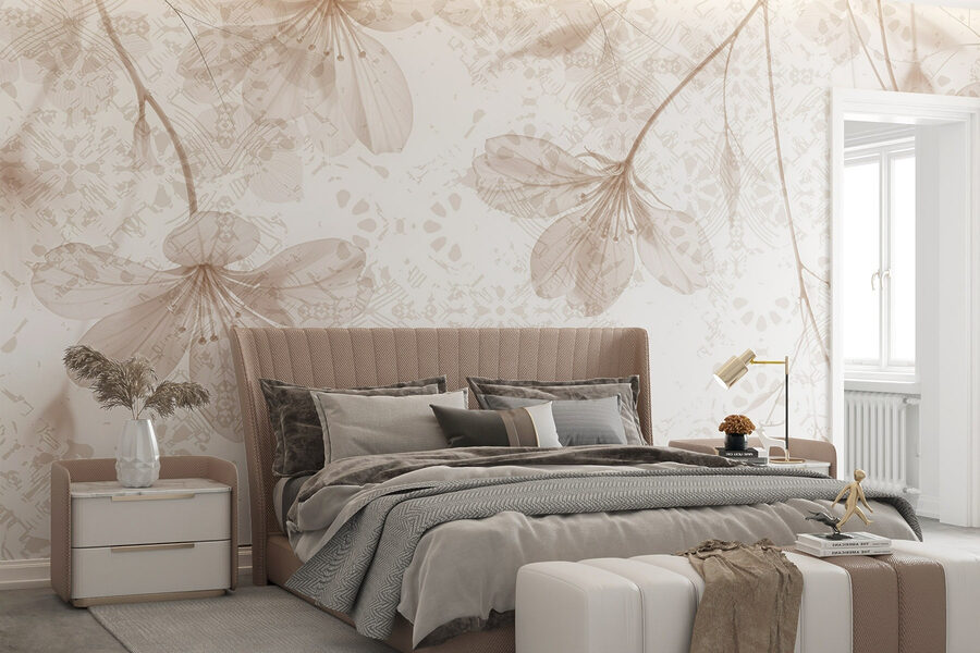 Delicate flowers in soft hues Delicate flowers in soft hues
