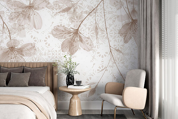 Delicate flowers in soft hues Delicate flowers in soft hues