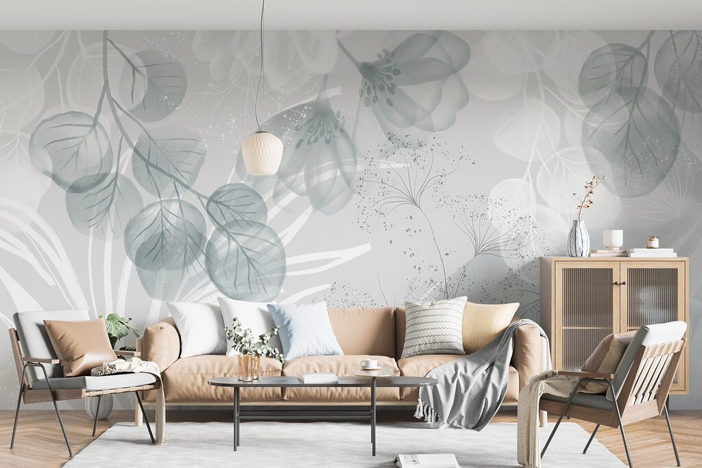 Soft foliage with delicate textures