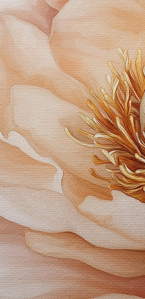 Delicate petals in soft hues Delicate petals in soft hues