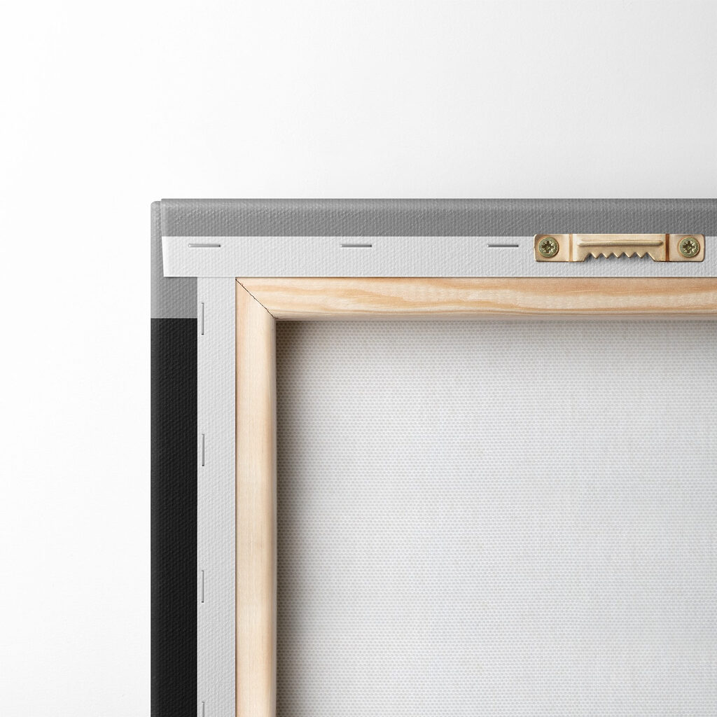 Vase of flowers on a black background