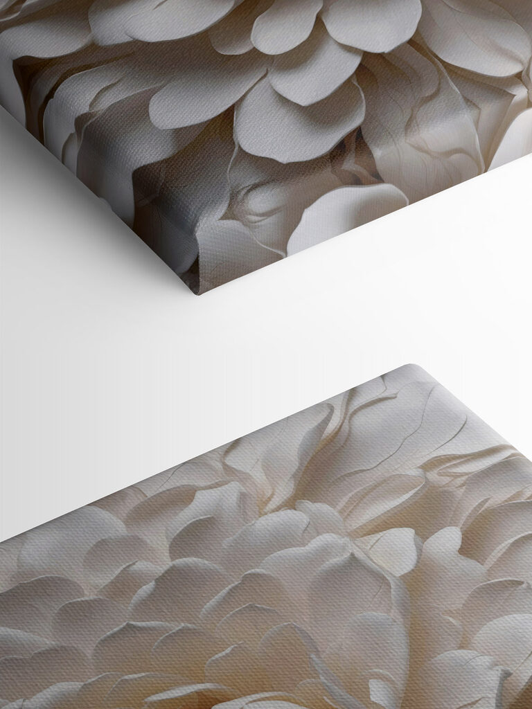 Delicate petals in soft arrangement