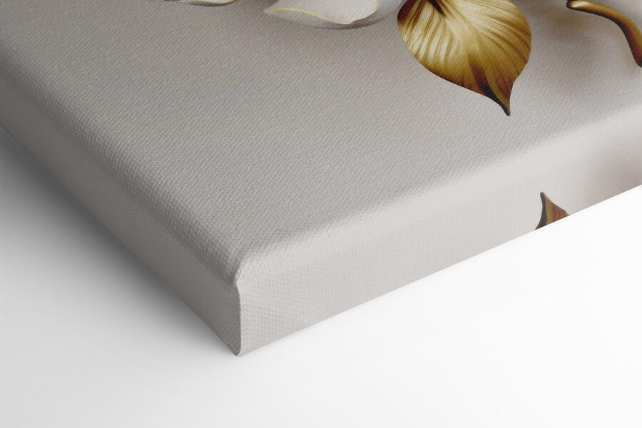 Elegáns virágos design finom textúrákkal