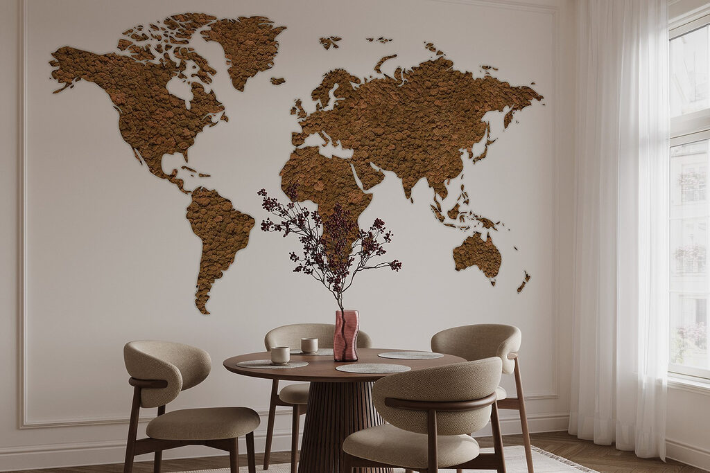 Map of the world