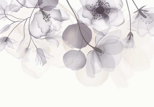 Delicate floral arrangement in soft tones Delicate floral arrangement in soft tones