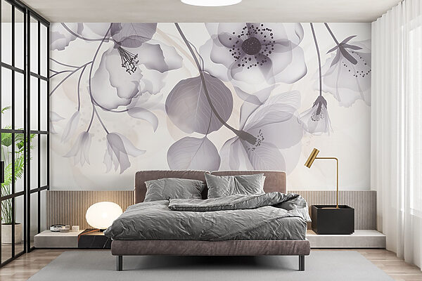 Delicate floral arrangement in soft tones Delicate floral arrangement in soft tones