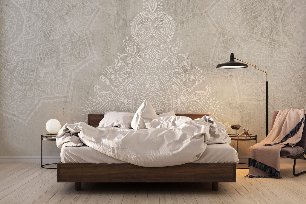 White and grey patterned background White and grey patterned background