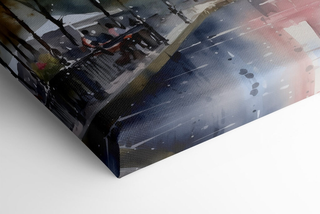 Watercolor of a tower