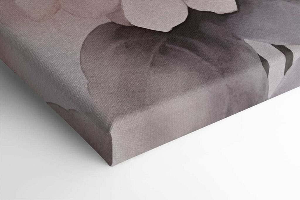 Painting of pink flowers