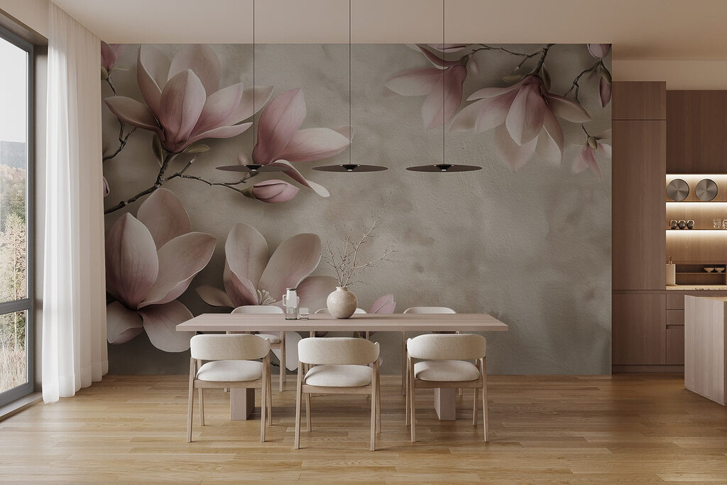 Delicate blooms in soft pastel hues Delicate blooms in soft pastel hues